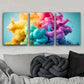 3pcs Color in the Painting Beautiful Different Wall Art Set Canvas Framed 40x60cm - High Quality Print 100% Australian Made Wall Canvas Ready to Hang