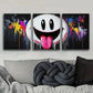3pcs Ghostly Smile Funny Colorful Sky Perfect Wall Art Set Canvas Framed 40x60cm - High Quality Print 100% Australian Made Wall Canvas Ready to Hang