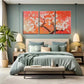 3pcs Blossom Tree Wall Art Vibrant Cherry Blossom Metal Print Ready to Hang Art