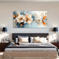 Modern Beige Neutral Texture Wall Art Canvas Office Home Room Framed 120x60cm