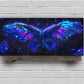 3pcs Colorful Butterflies Stunning Blue Metal Print Ready to Hang Art