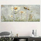 3pcs Vibrant Floral Wall Decor with Butterflies Metal Print Ready to Hang Art
