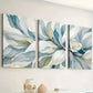 3pcs Modern Artistic Abstract Floral Landscape Wall Art Set Canvas Framed 40x60cm - High Quality Print 100% Australian Made Wall Canvas Ready to Hang