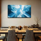Abstract Blue Sky Architecture Wall Art Canvas Office Home Room Framed 120x60cm