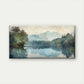 Serene Mountain & Forest Wall Art Canvas Office Home Room Framed 120x60cm