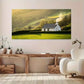 Green Fields Rolling Hills wall canvas office home room framed 120x60cm