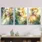 3pcs Magical elf girl water fairy Metal Print Ready to Hang Art