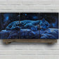 3pcs Jaguar Leopard Starry Night Sky Metal Print Ready to Hang Art