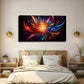 Abstract Explosion Good Wall Art Canvas Office Home Room Framed 80x45cm