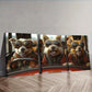 3pcs   Dogs Driving A Car With Sunglasses Wall Art Set Canvas Framed 40x60cm - High Quality Print 100% Australian Made Wall Canvas Ready to Hang