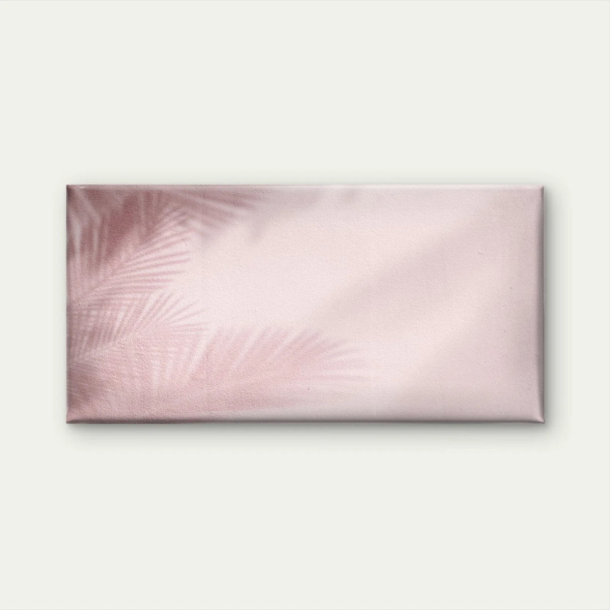 Pink Background With Palm Tree Wall Art Canvas Office Home Room Framed 120x60cm