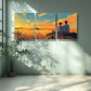 3pcs Wheat, field Art Painting Wall Art Set Canvas Framed 40x60cm - High Quality Print 100% Australian Made Wall Canvas Ready to Hang