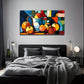 Vibrant Nature Apples Wall Art Canvas Office Home Room Framed 80x45cm