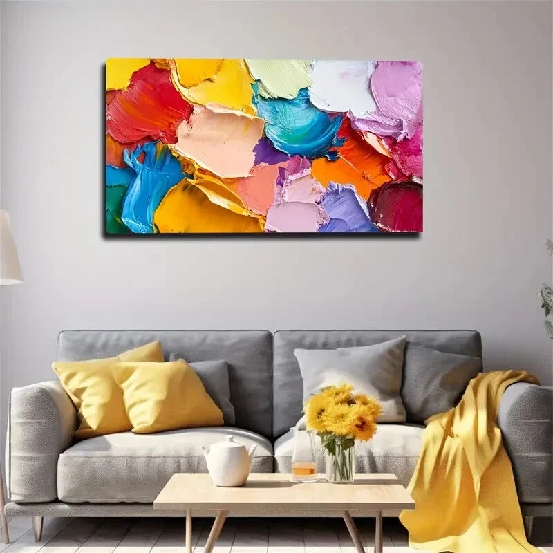 Showcases Rich Colors Pigment Wall Art Canvas Office Home Room Framed 120x60cm