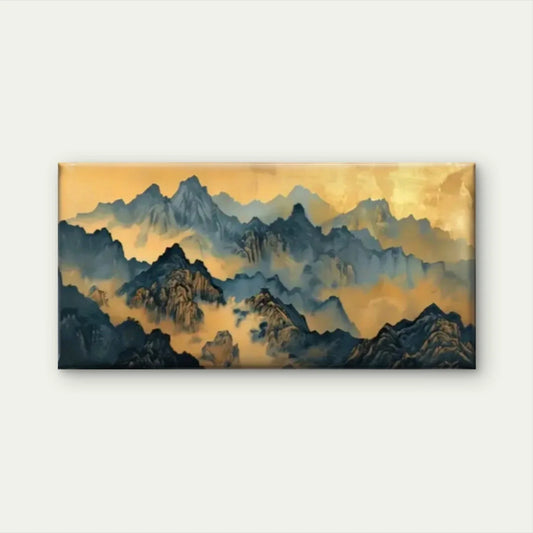 Clouds Sky Abstract Nature Wall Art Canvas Office Home Room Framed 80x45cm