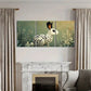 3pcs Artistic Rabbit Illustration Spotted Design Metal Print Ready to Hang Art