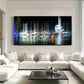 Abstract Motion Lines Colorful Wall Art Canvas Office Home Room Framed 120x60cm