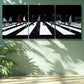 3pcs Striped floor Art Painting Metal Print Ready to Hang Art