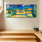 3pcs Tuscan landscape Design Metal Print Ready to Hang Art