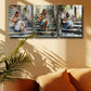 3pcs Featuring a Woman Playing The Guitar Metal Print Ready to Hang Art