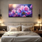 Vibrant Pink And Purple Wall Art canvas office home room framed 120x60cm