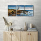 3pcs Lighthouse Massachusetts Modern Artwork Metal Print Ready to Hang Art