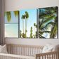 3pcs Tropical Palm Tree Beach Landscape Wall Art Set Canvas Framed 40x60cm - High Quality Print 100% Australian Made Wall Canvas Ready to Hang