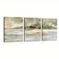 3pcs Modern Neutral Abstract Minimalist Scenery  Wall Art Set Canvas Framed 40x60cm - High Quality Print 100% Australian Made Wall Canvas Ready to Hang