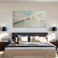 Cherry Blossom Spring Floral Wall Art Canvas Office Home Room Framed 120x60cm
