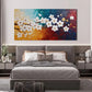 Modern Minimalist Cherry Wall Art Canvas Office Home Room Framed 120x60cm