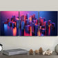 3pcs Modern Vibrant Urban Decor Cityscape Wall Art Set Canvas Framed 40x60cm - High Quality Print 100% Australian Made Wall Canvas Ready to Hang