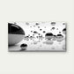 Abstract Black And White Wall Art Canvas Office Home Room Framed 120x60cm