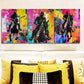3pcs  Knight on horseback  Wall Art Set Canvas Framed 40x60cm - High Quality Print 100% Australian Made Wall Canvas Ready to Hang