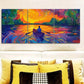 3pcs Abandoned Lake Nature  Wall Art Set Canvas Framed 40x60cm - High Quality Print 100% Australian Made Wall Canvas Ready to Hang