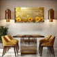 Sunflowers Are Brightly Bloom Wall Art canvas office home room framed 120x60cm
