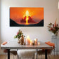 Abstract Geometric Building Wall Art Canvas Office Home Room Framed 120x60cm