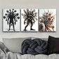 3pcs Eye Monster Art Painting   Metal Print Ready to Hang Art