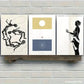 3pcs Icarus, Moirai, Persephone Print Metal Print Ready to Hang Art