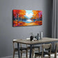 The Beautiful Autumn Mountains Wall Art Canvas Office Home Room Framed 120x60cm