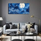 Flying White Doves Valley Wall Art Canvas Office Home Room Framed 120x60cm