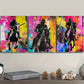 3pcs  Knight on horseback  Wall Art Set Canvas Framed 40x60cm - High Quality Print 100% Australian Made Wall Canvas Ready to Hang
