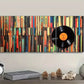 3pcs Featuring Colorful Striped Designs Music  Metal Print Ready to Hang Art