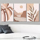 3pcs Bohemian Style Painting Art Canvas Framed 40x60cm - High Quality Print 100% Australian Made Wall Canvas Ready to Hang