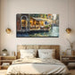 Lakeside Restaurant Modern Wall Art Canvas Office Home Room Framed 120x60cm