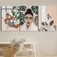 3pcs Self care art, wine lover art, feminism Metal Print Ready to Hang Art