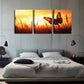 3pcs beautiful floral gloss butterfly  Wall Art Set Canvas Framed 40x60cm - High Quality Print 100% Australian Made Wall Canvas Ready to Hang