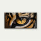Eye Of The Tiger Perfect Wall Art Canvas Office Home Room Framed 80x45cm