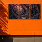 3pcs Enchanting Purple Forest Canvas Framed 40x60cm - High Quality Print 100% Australian Made Wall Canvas Ready to Hang
