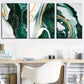 3pcs  Marble Patterned Abstract Ink Wall Art Set Canvas Framed 40x60cm - High Quality Print 100% Australian Made Wall Canvas Ready to Hang