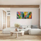 3pcs Colorful Tropical Botanical Jungle Prints Metal Print Ready to Hang Art